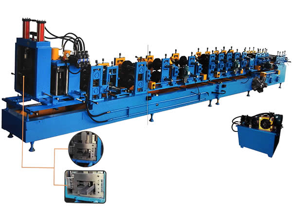 CZ型钢无极互换成型设备